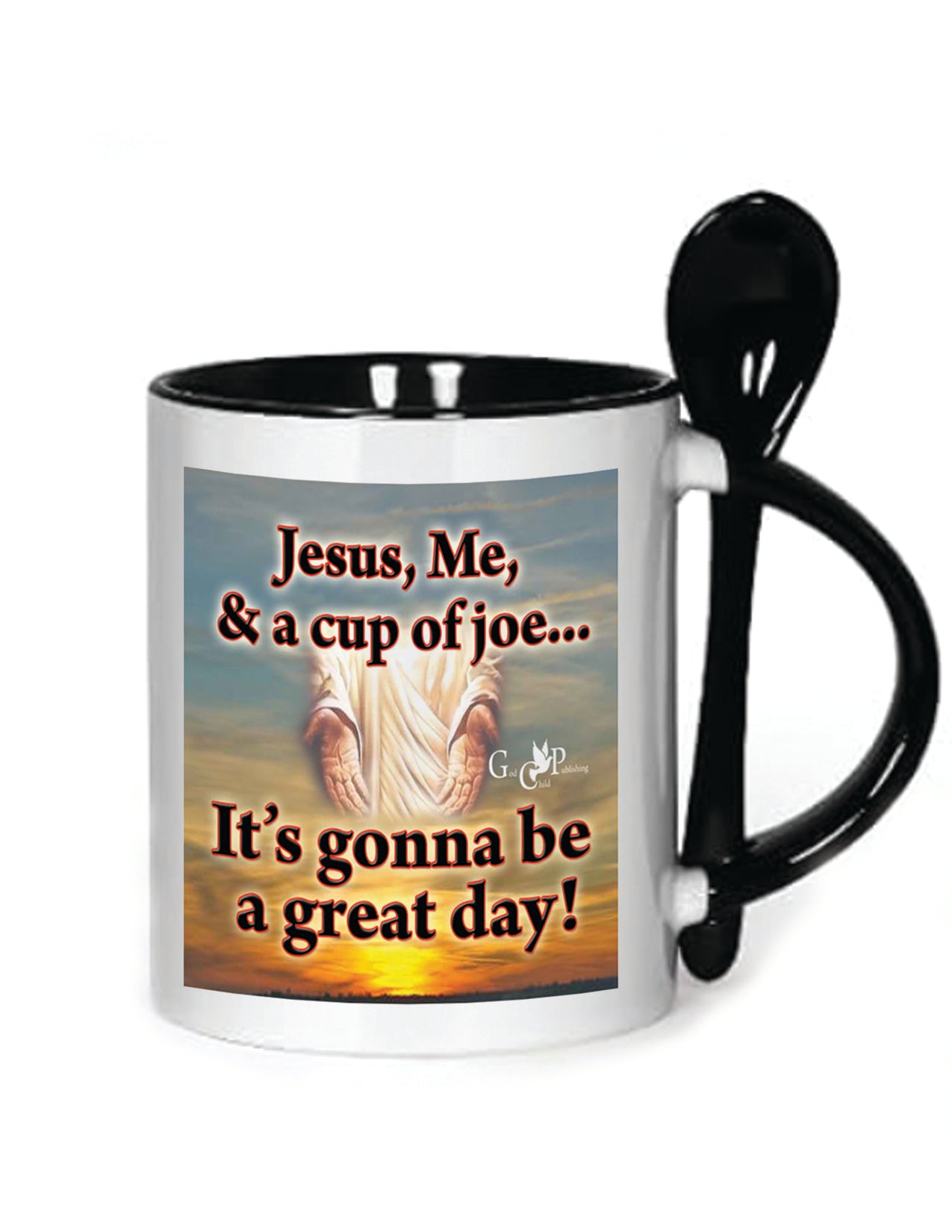 11oz Mug w/Spoon Jesus me Cup of Joe