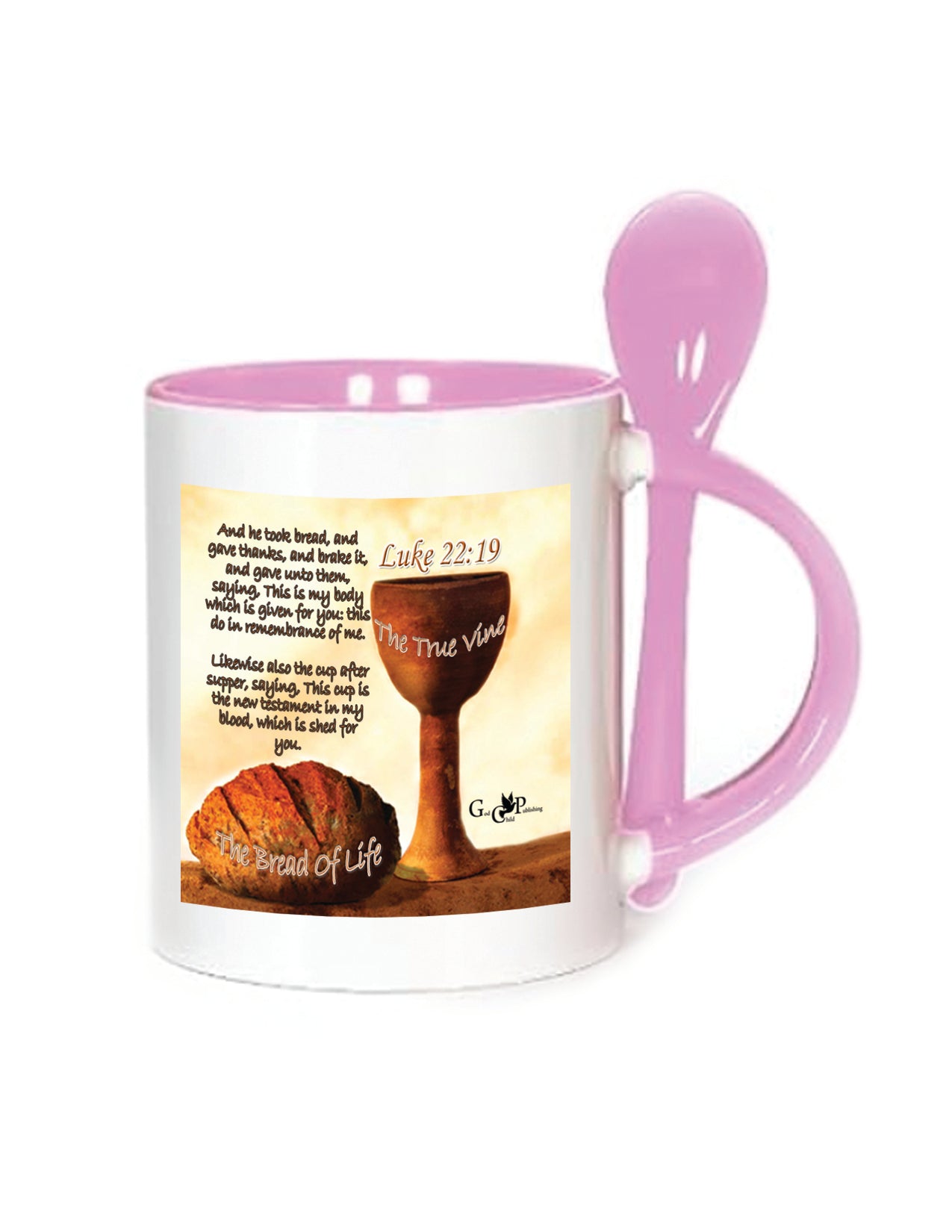 11oz Mug w/Spoon Bread of Life