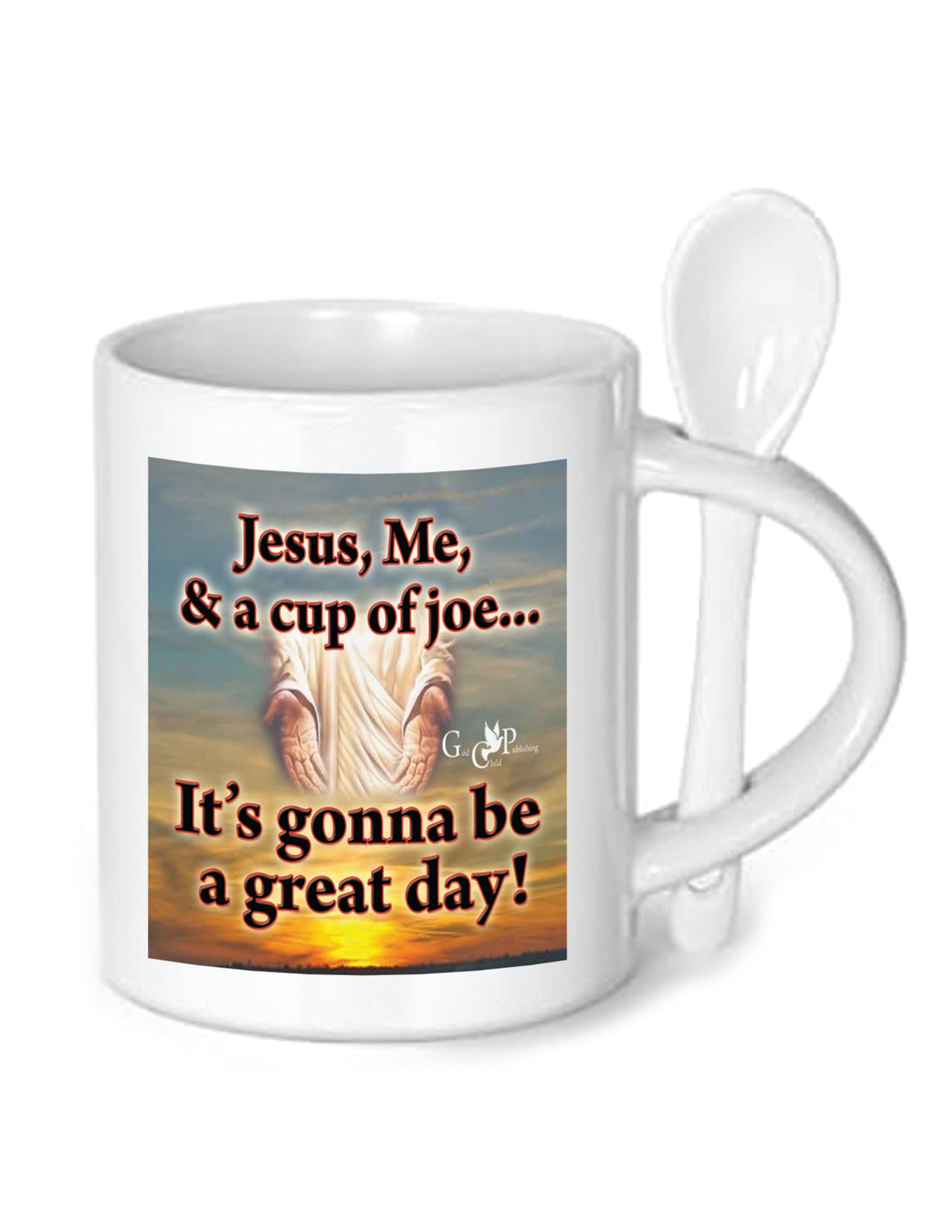 11oz Mug w/Spoon Jesus me Cup of Joe