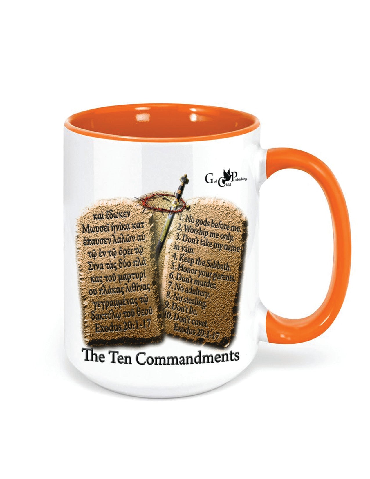 15oz Mug 10 Commandments