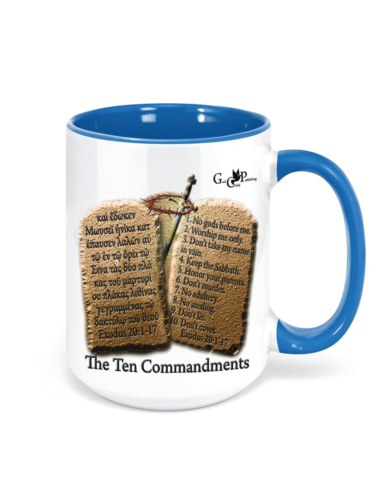 15oz Mug 10 Commandments