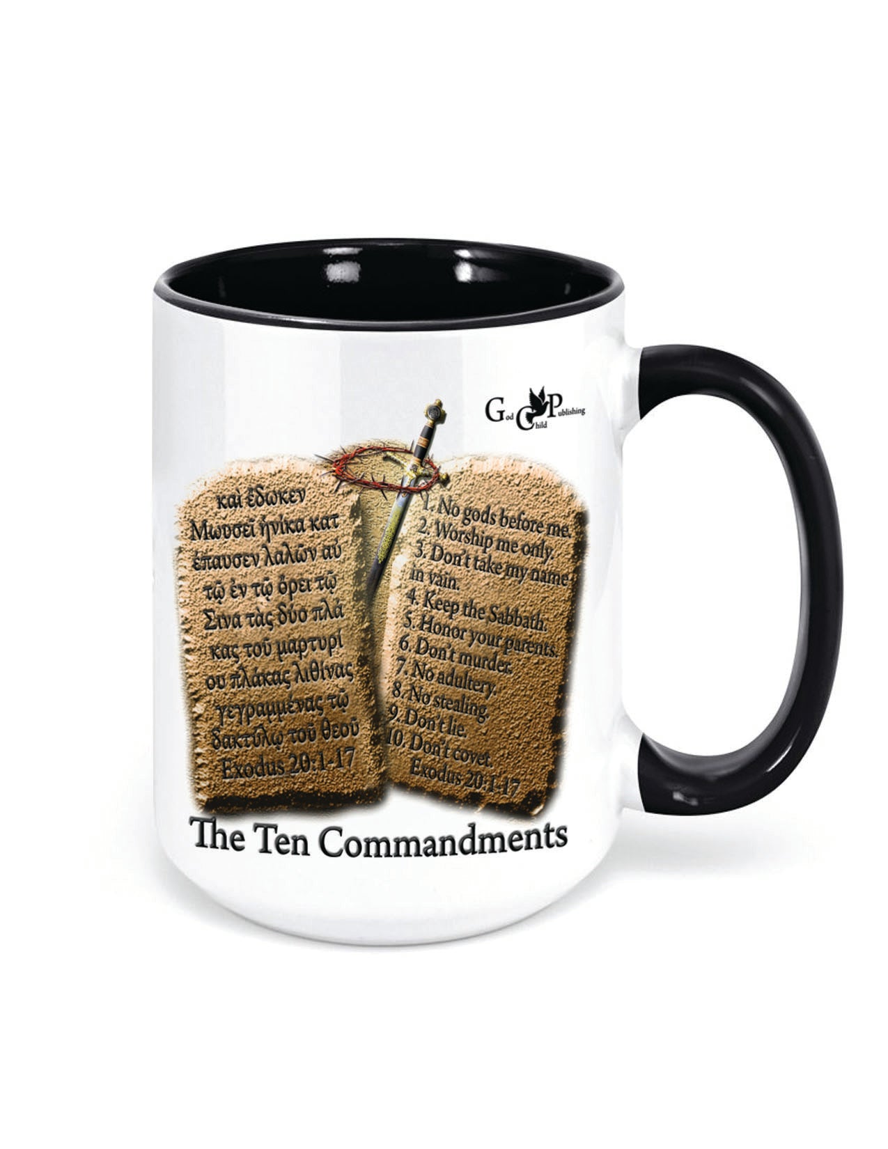 15oz Mug 10 Commandments